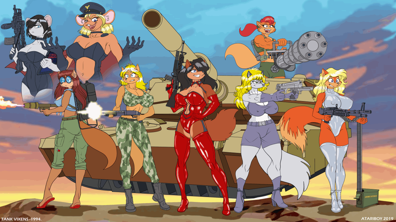 Tank Vixens Declassified Gif By Atariboy2600 On Deviantart Tank Vixens Declassified Gif By Atariboy2600 On Deviantart