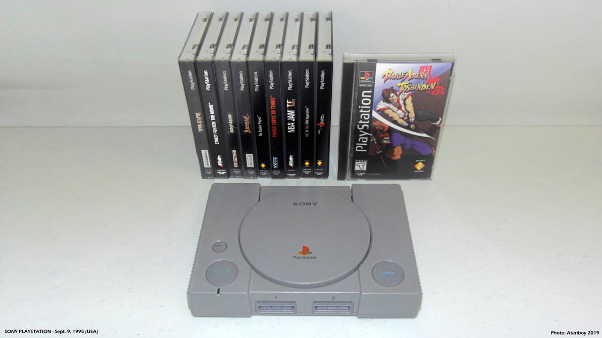 Launches Video Games - 1995 Sony PlayStation. by Atariboy2600 on DeviantArt