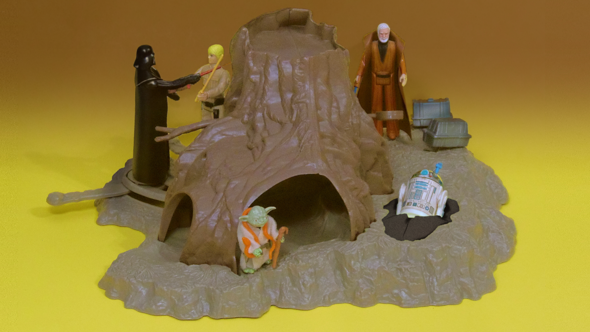 Kenner dagobah deals playset