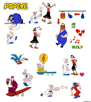 Popeye 7800 Clip Art Manual.