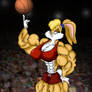 Lola Bunny And Her Basketballs