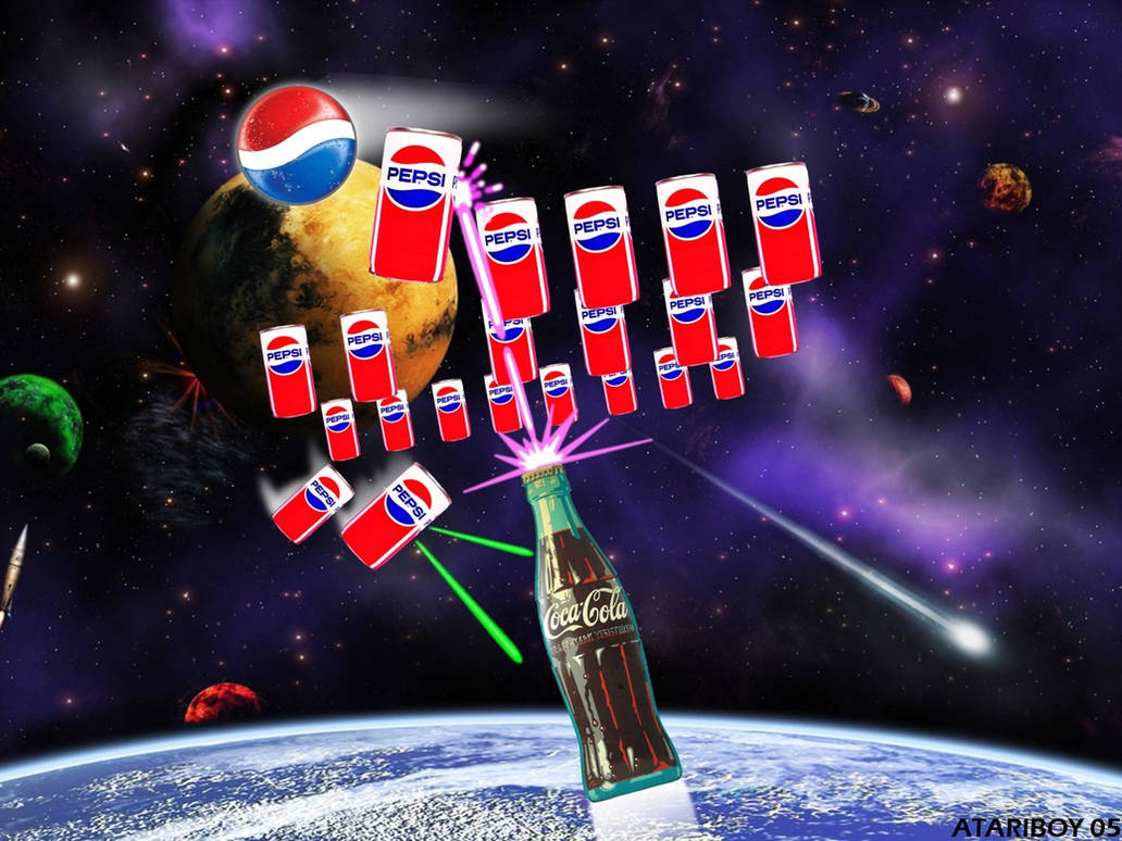 Coke Wins - Pepsi Invaders. by Atariboy2600 on DeviantArt