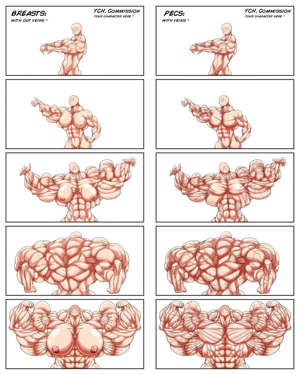 Mindloop Muscle Growth YCH Muscle Growth Comic Open by Atariboy2600 on DeviantArt