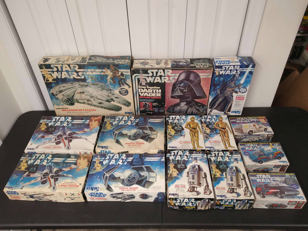 Star Wars MPC Model Kits 1978 Sets. by Atariboy2600 on DeviantArt