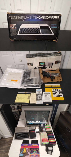 1981 Texas Instruments TI-99/4A Computer.
