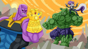 Hog Smash Puny Thanos!