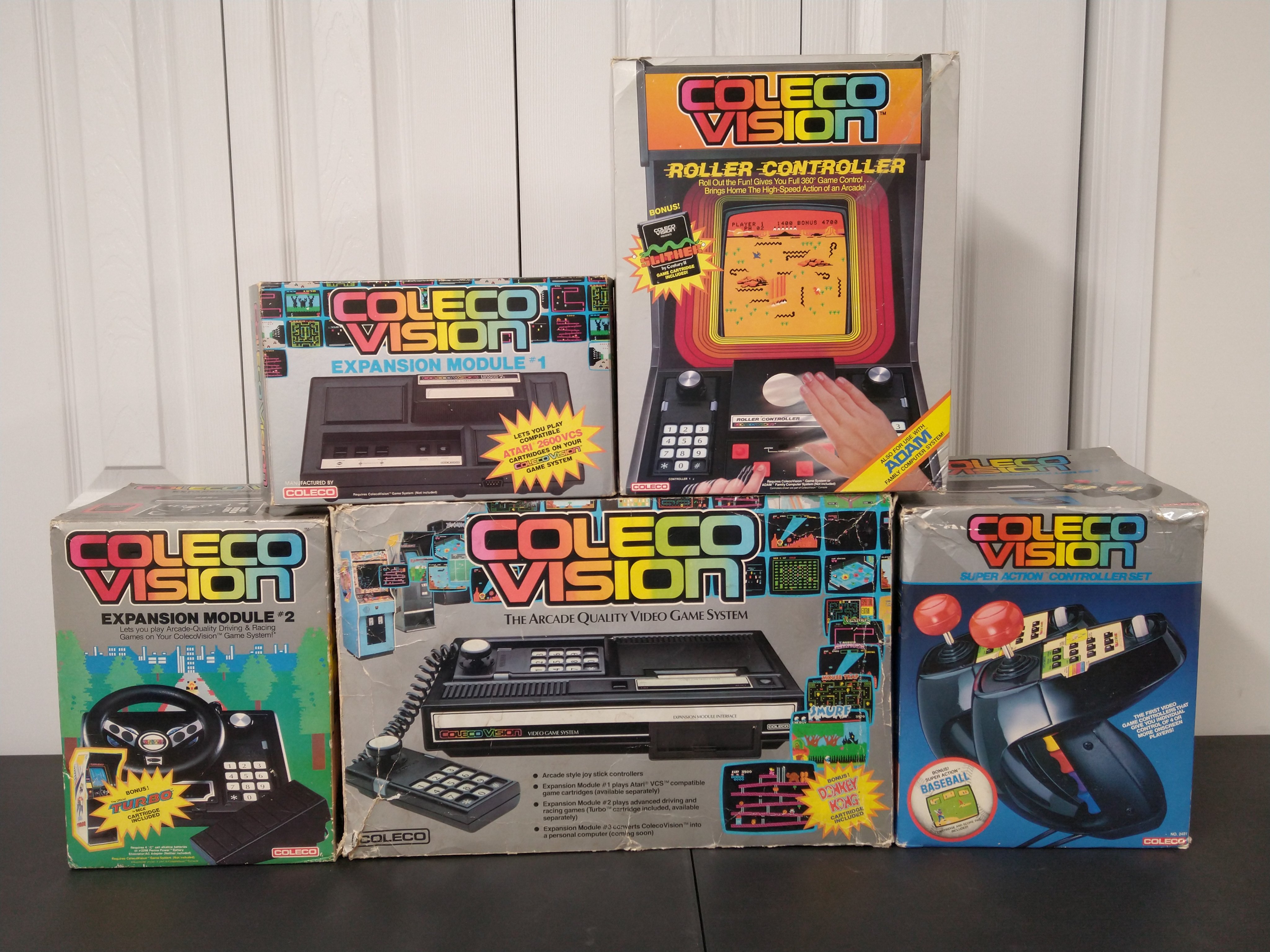 Colecovision Console And Accessories. by Atariboy2600 on DeviantArt