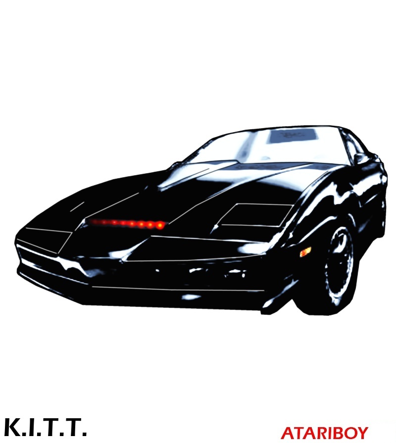 Knight Rider 2600 Label Color2