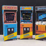 1983 Coleco Adam Super Game Arcade Boxes.
