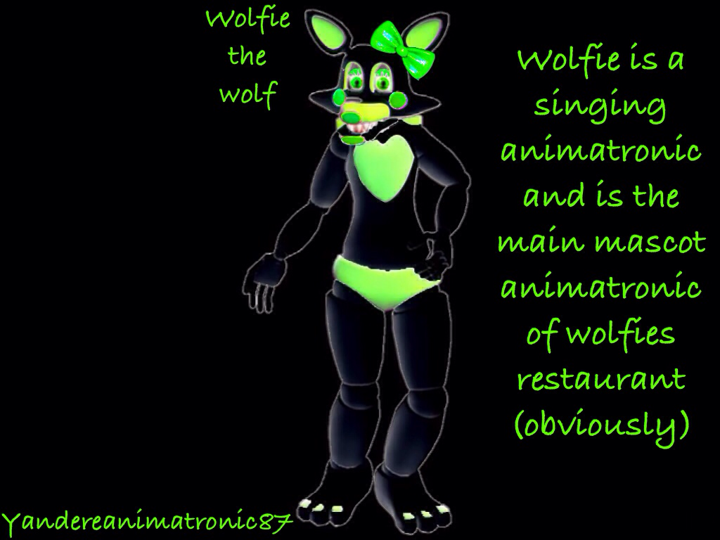 Wolfie the wolf (FNAF OC) CRINGE