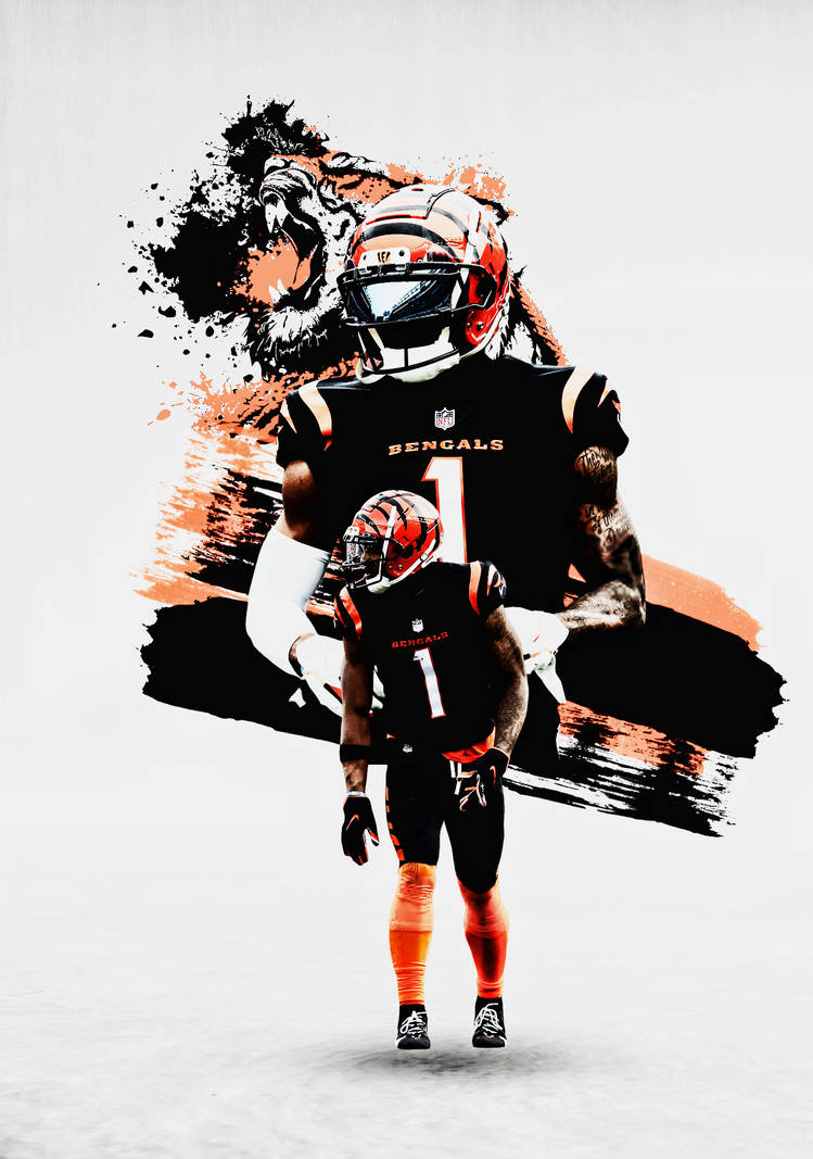 JaMarr Chase Bengals by JasonVoorheees on DeviantArt