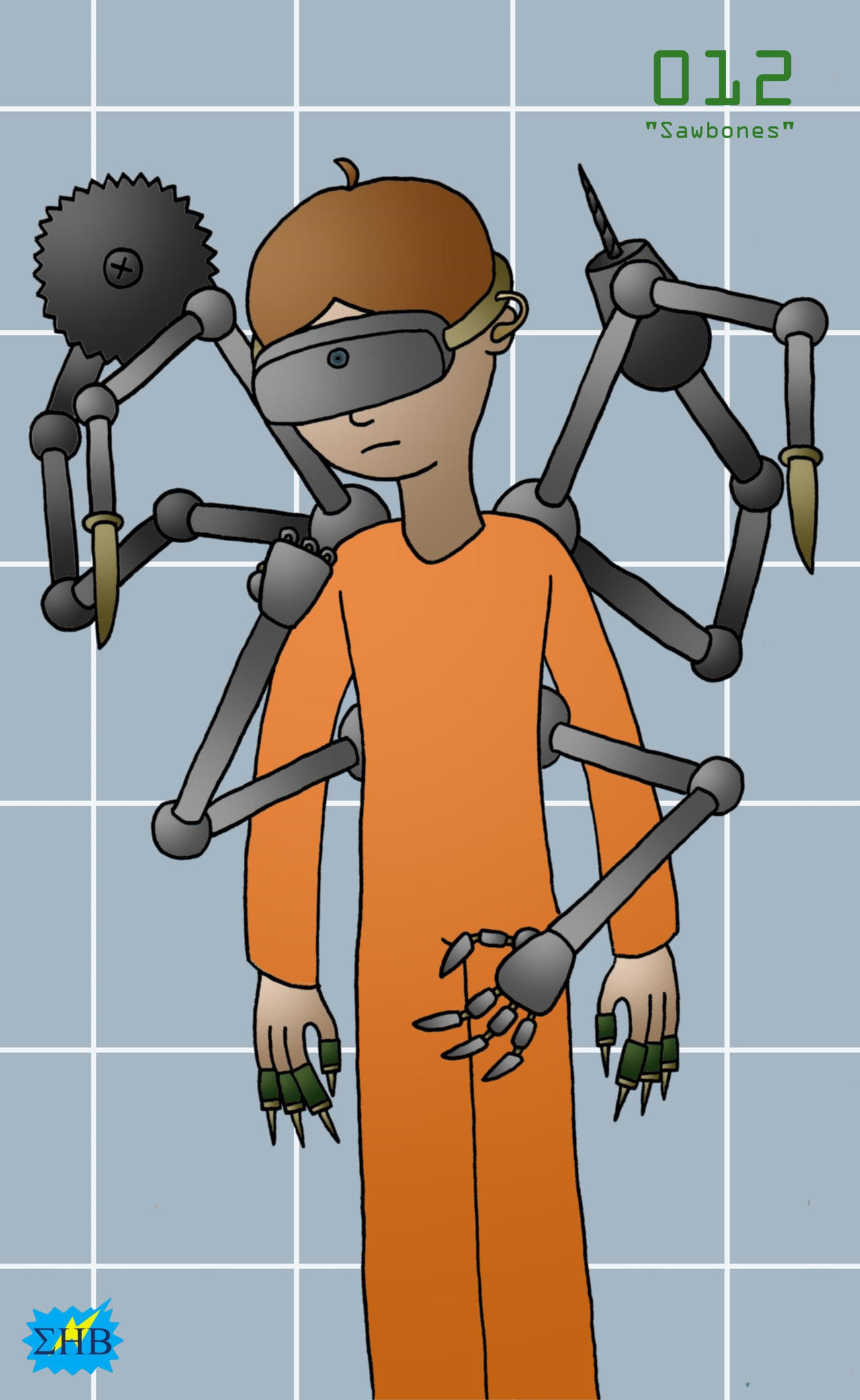 Human 481 Human Experiment 012: Sawbones by ConceptualBucket694 on DeviantArt