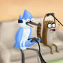 Mordecai and Rigby