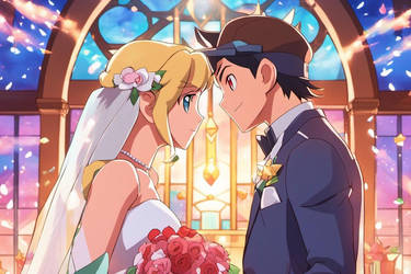 Ash and Serena's Wedding