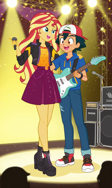 Sunset's Fun at Sunset by PeteTheRock2002 on DeviantArt