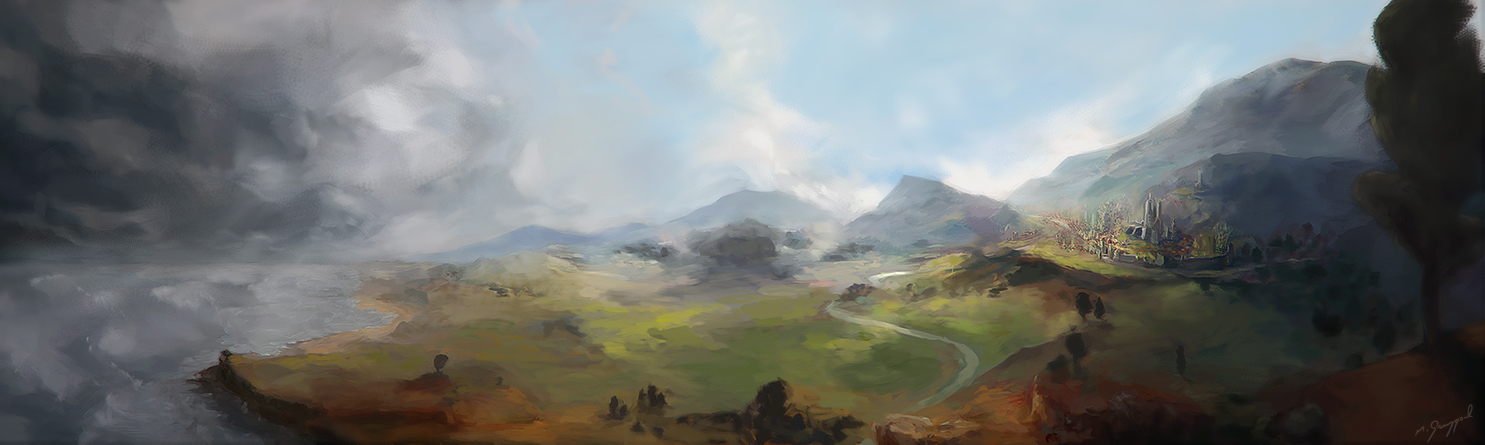 Another epic fantasy landscape