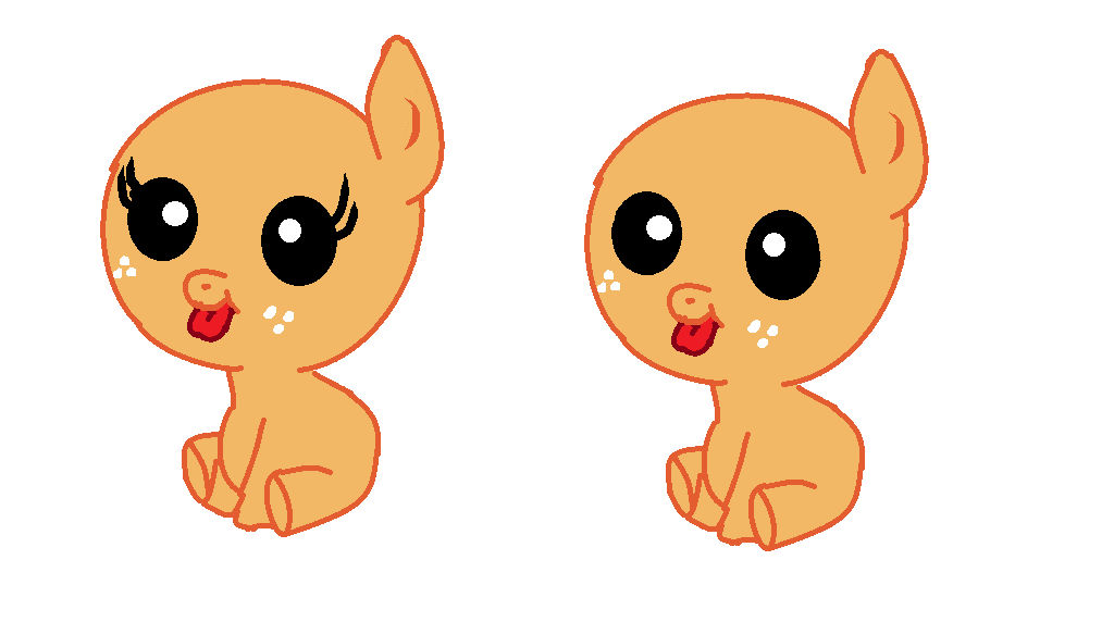 Baby Base Mlp by Eevee-bases on DeviantArt