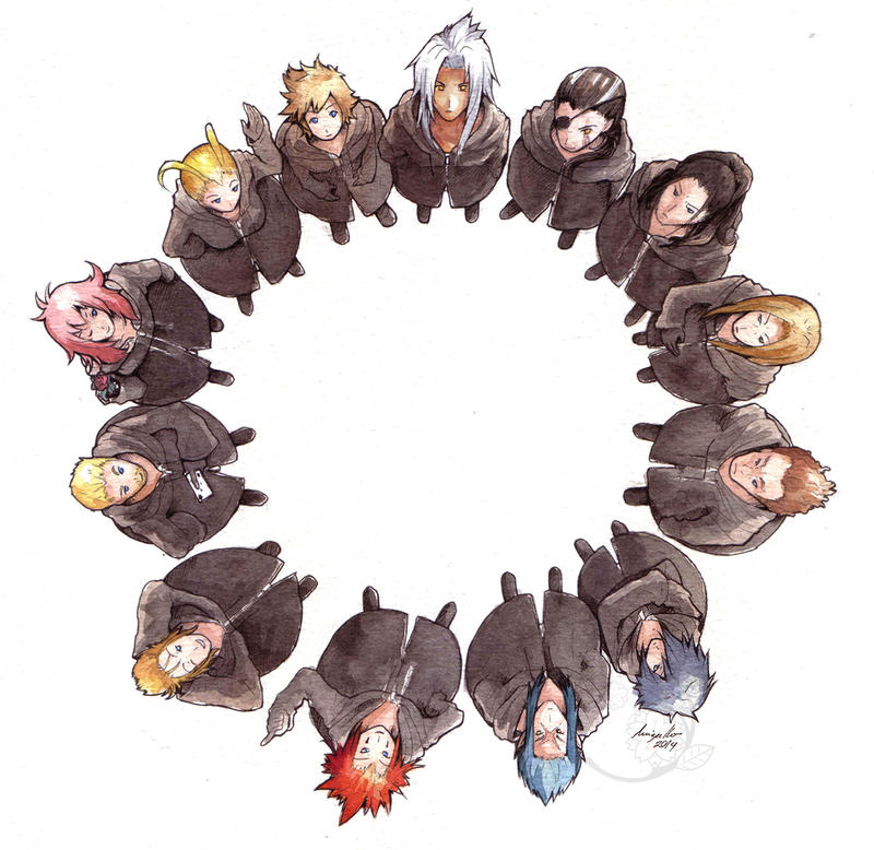 Commission - Organization XIII circle