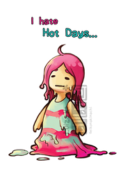 I hate hot days