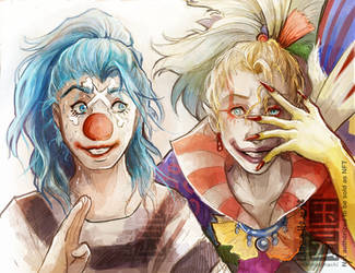 Two Clowns