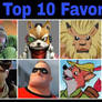 My Top 10 Favorite Heroes 