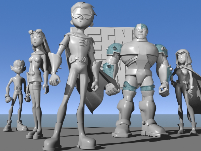 Jovenstitans 3D models - Sketchfab