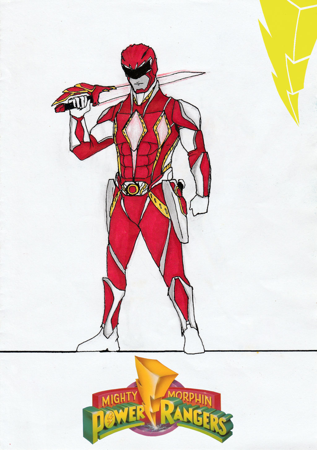 Power Rangers 2017 Redesign Red Power Rangers REDESIGN by Julalesss on DeviantArt