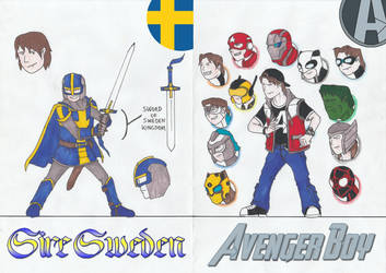 Sire Sweden and Avenger Boy REDESIGN [Request]