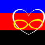 my try on one of the polyamorous flag s