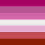 big pixle: lesbian flag