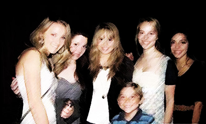 Emily, Jennifer, Debby n Bridgit