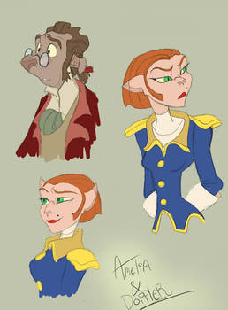 Treasure Planet Sketches