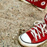 red converse