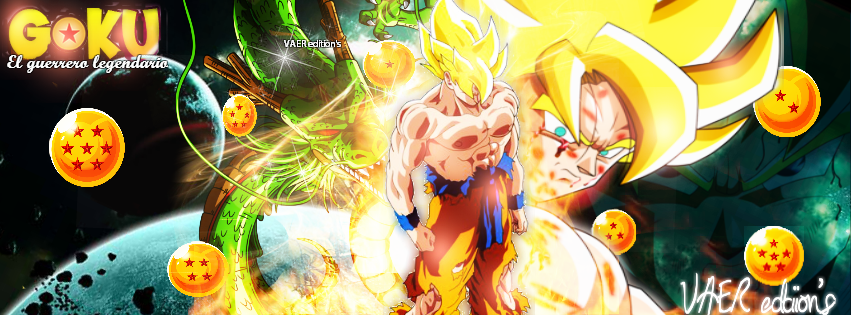 Portada de goku el guerrero legendario by vaer2000 on DeviantArt Portada de goku el guerrero legendario by vaer2000 on DeviantArt
