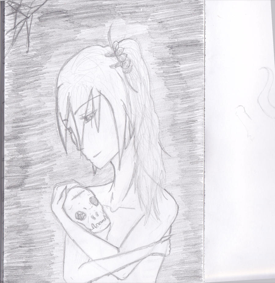 Hugging Death by VocaLeon on DeviantArt