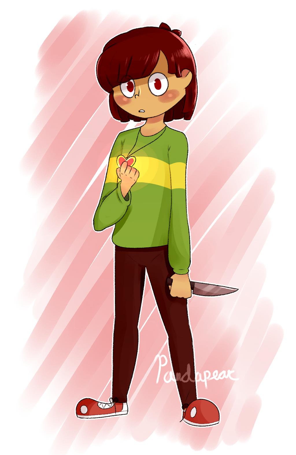 Chara Moving Fast Chara (Speedpaint Included) by Anjupear on DeviantArt