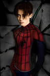 Griffin Gluck as Spiderman in Ultimate Spider-Man by SARAY4554