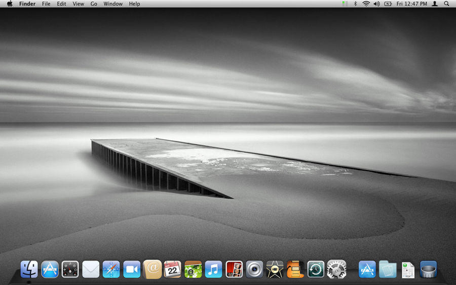 Mac OS X desktop screenshot by ibnadem on DeviantArt