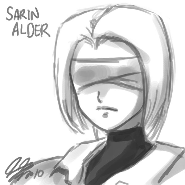 Sarin Alder Head Sketch