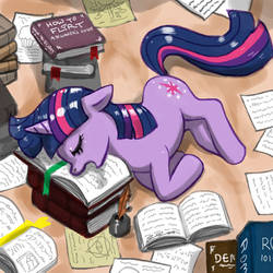 Too Much Studying by johnjoseco