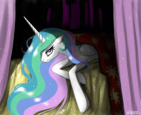 Celestia in No Mood for Songs