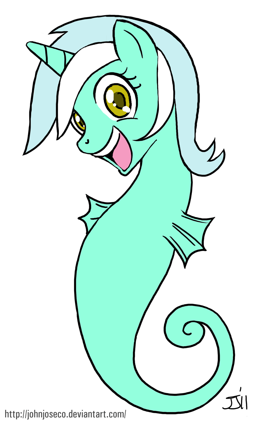 Sea Pony Lyra in all her Glory