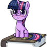 Filly Twilight with Glasses