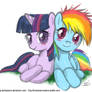 Filly Dash and Twilight