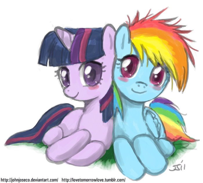 Filly Dash and Twilight