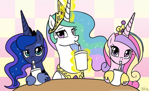 Our Milkshakes Bring All the Ponies to the Yard.