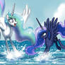 Royal Fun at the Beach