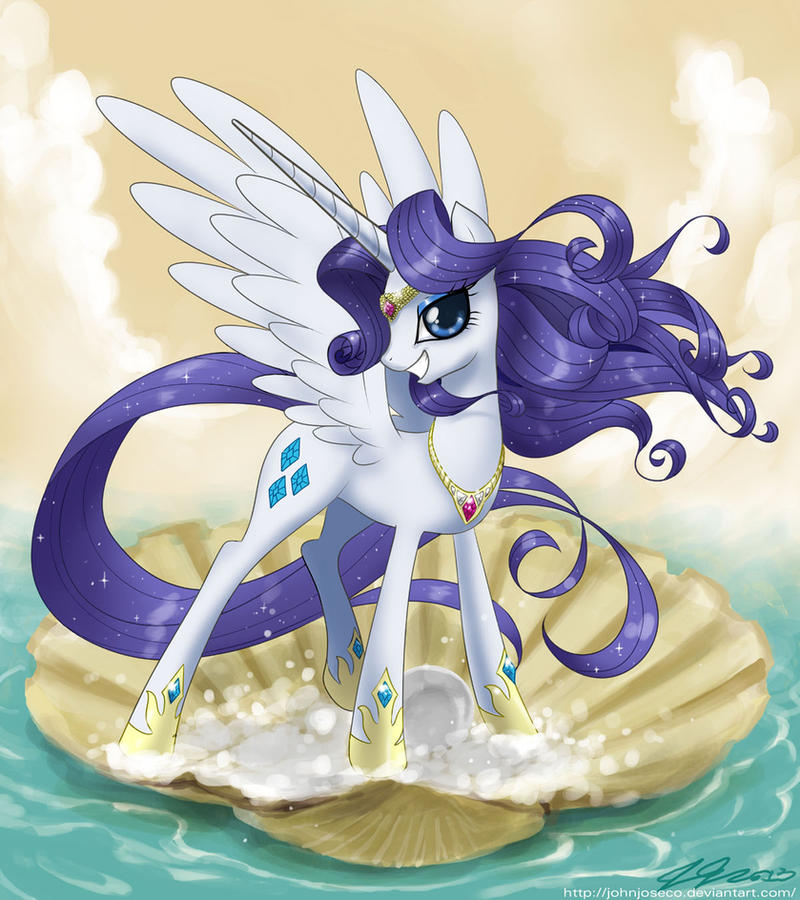 Princess Rarity by johnjoseco on DeviantArt