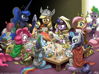 Dungeons and Ponies Plus One Dragon