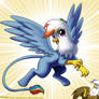 Rainbow Dash the Griffon